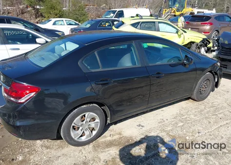 2014 Honda Civic Lx из США, поврежденный, VIN 2HGFB2F57EH516864